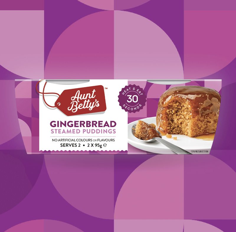 Gingerbread Steamed Puds <span>2 x 95g</span>