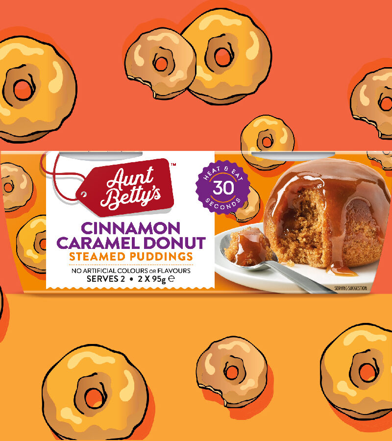 Cinnamon Caramel Donut 2 x 95g