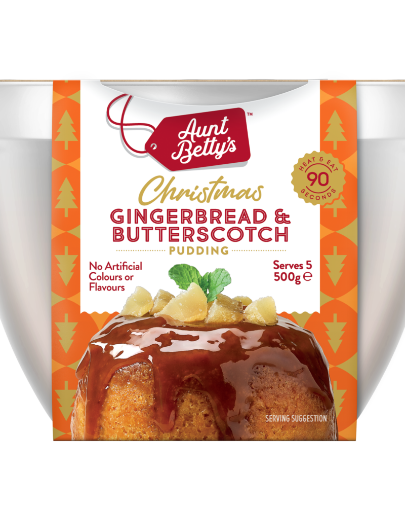 Christmas Gingerbread Pudding & Butterscotch Sauce <span>500g</span>
