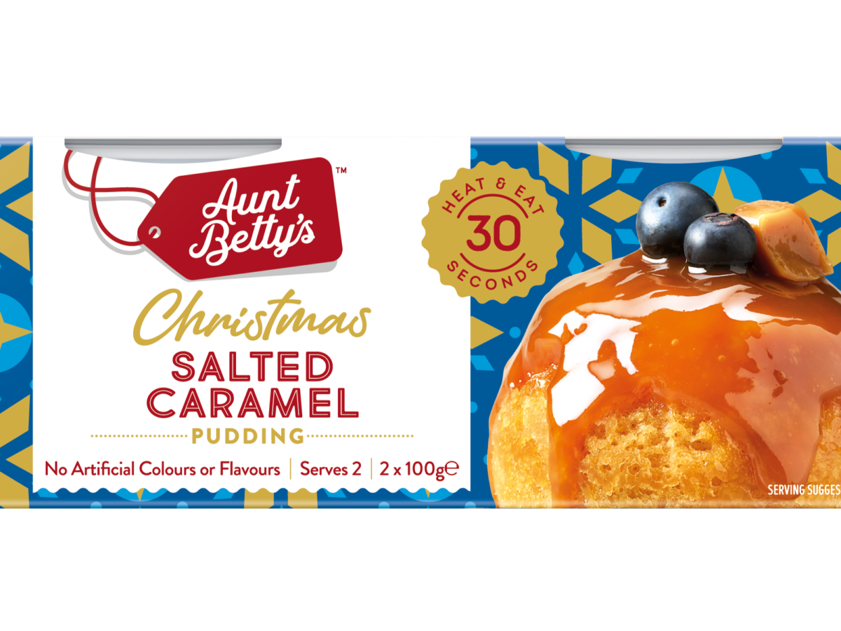 Christmas Salted Caramel Pudding 2 x 100g
